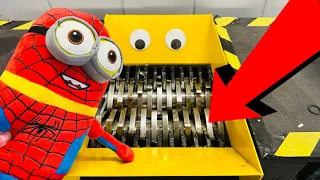 SHREDDER VS MINION SPIDERMAN Surprise Inside  SHREDDER VS MINION SPIDERMAN Surprise Inside