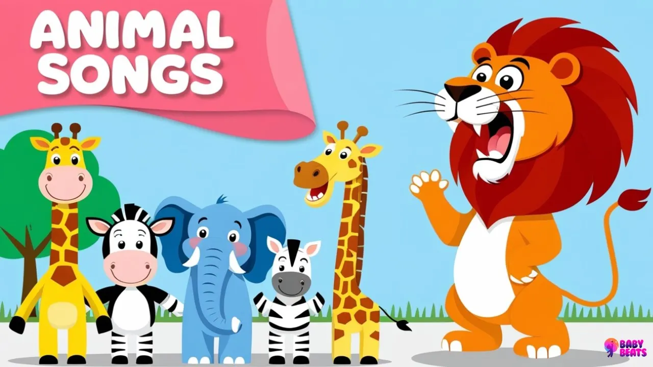 Hakuna Matata Animals Song | Fun Safari Nursery Rhyme for Kids