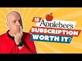 Applebee s Date Night Pass Subscription Is it worth it
