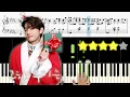 BTS V (방탄소년단) - Christmas Tree [Our Beloved Summer, 그 해 우리는 OST Pt.5] 🎹《Piano Tutorial》 ⭐⭐⭐⭐☆