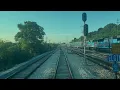 Metra MD-W Cab Car Ride on Train From Elgin to Chicago
