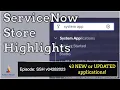 ServiceNow Store Highlights SSH v04282023