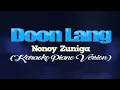 DOON LANG - Nonoy Zuniga (KARAOKE PIANO VERSION)