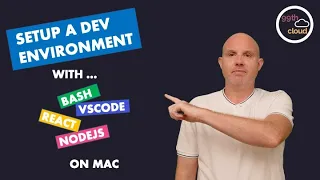 Install a development environment for NodeJS and React using Bash and Visual Studio Code on macOS