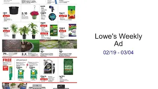Lowe s Weekly Ad -