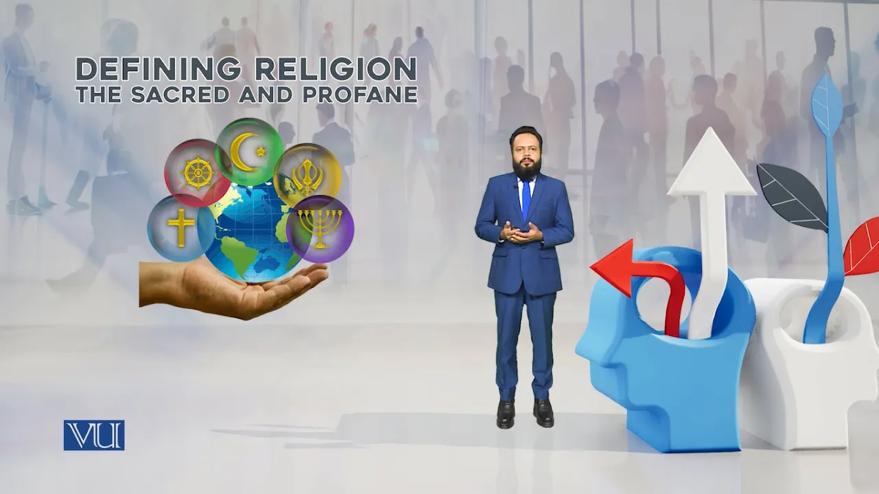 Defining Religion: The Sacred and Profane | Introduction to Sociology | SOC101_Topic168