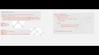 Interview Questions Validate Binary Search Tree JavaScript NodeJS leetcode Trees