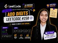 LeetCode - Add Digits Math O 1 Solution Problem Solving Series