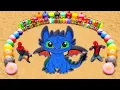 Download Lagu Giant Toothpaste Eruption from Dragon Toothless, Giant Balloons, Big Orbeez \u0026 Fanta, Cola vs Mentos