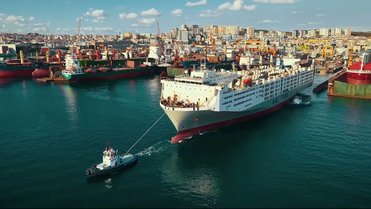 Meteors Shipping deniz taşımacılığı ve lojistik kurumsal tanıtım filmi kapağı