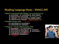 SWTT WebGL Tutorial 05 - Shader Overview