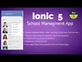 Ionic 7 school Managment App