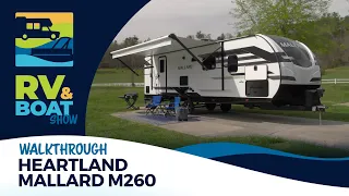 GREAT Couples Model with HIGH END Features Heartland Mallard M260 Walkthrough