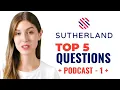 Sutherland Top 5 Interview questions with Answer