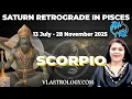Download Lagu SCORPIO Sign The Shifting Scales of Karma: Saturn’s Retrograde July-Nov 2025 #saturn #retrograde