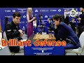Download Lagu Brilliant defense!!! Magnus Vs Petrov, Nikita || World Rapid Chess Champion