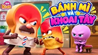 Cuộc chiến giữa Bánh Mì và Khoai Tây - PHIM HOẠT HÌNH TIỆM CẮT TÓC BÁNH MÌ | Bread Barbershop
