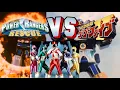 Download Lagu Power Rangers Lightspeed Rescue vs GoGoFive