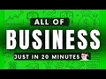 ALL OF BUSINESS Explained in 20 Minutes