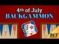 4th of July Backgammon