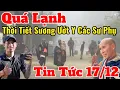 Quá Lạnh, Thời Tiết Thay Đổi Sương Ướt Y Các Sư Phụ | Tin Tức 17/12 Thầy Minh Tuệ \u0026 Huynh Đệ