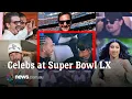 Lagu Biggest celebs spotted at Super Bowl 2026