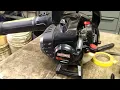 Craftsman 27cc full crank engine incredipull carburetor install