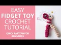 How to Crochet Worms Fun Fidget Toys for Kids