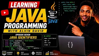 Learn Java Programming With Alvin David Ep7 - Java Variables