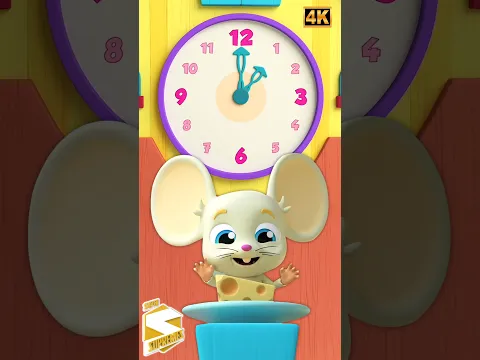 Hickory Dickory Dock #Shortsvideo #Trend #Supersupreme #Kidssong #Ytshorts #Rhymes