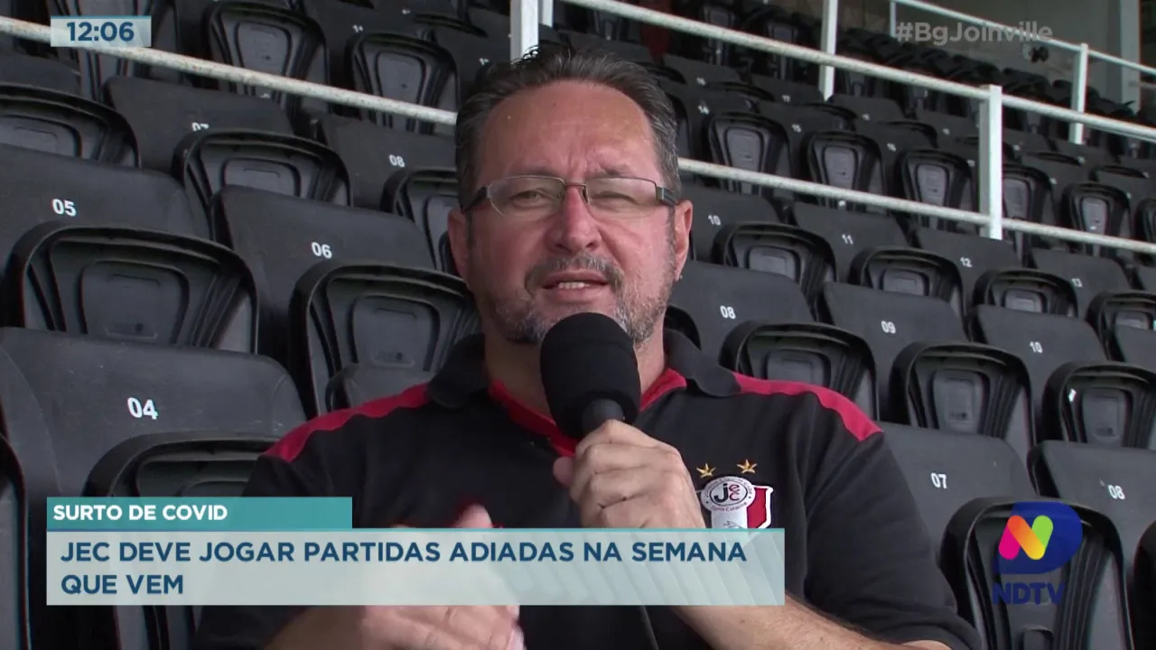 Surto de COVID: JEC deve jogar partidas adiadas na semana que vem