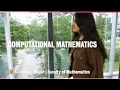 Computational Mathematics - Major Faculty of Mathematics