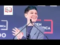 Asia Kate Dillon presents the Courage Award to Activist Jack Petocz