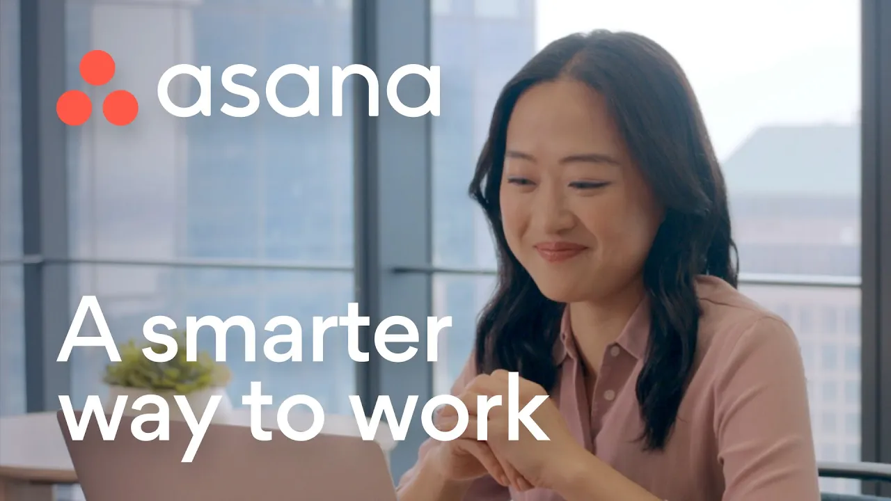 Asana — Asana — A smarter way to work (YouTube video ad)