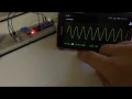Arduino Maple mini and Android graph plotter App