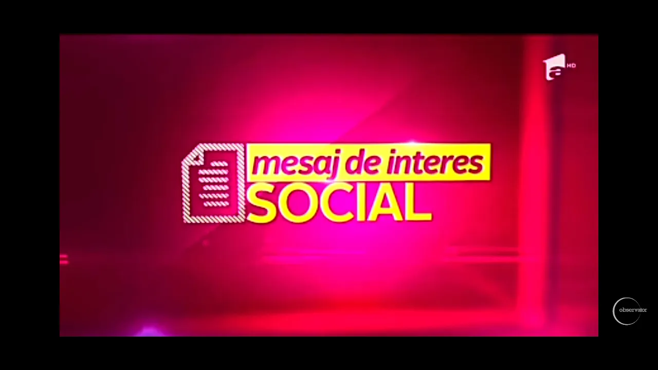 Antena 1 ident mesaj de interes social 2014-2017
