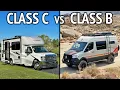 Which is Better Small Class C RV or Class B Camper Van