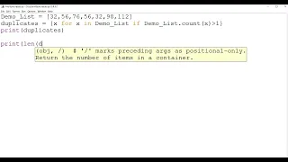 how to find duplicates in a list in Python