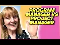 Program Manager vs Project Manager What s the difference
