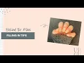 Behind the Mani Filling Tips with Dip Powder LA s Lovely Nails