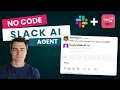 Build a NO CODE Slack AI Agent App with Chat Histories and LLM Formatting in n8n
