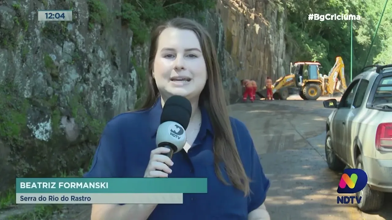 Novos pontos de risco foram mapeados pela Defesa Civil na Serra do Rio do Rastro