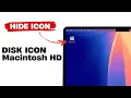 How To Remove Macintosh Disk Icon From Desktop on MacBook