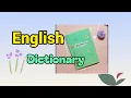 DIY English Dictionary From boring to aesthetic