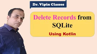 Delete data from android sqlite Kotlin Android