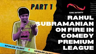rahul subramanian is on fire in comedy premium league cpl 