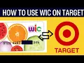 How To Use WIC On Target App 2025