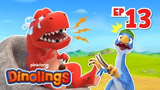 EP13 The Dino Dentist Hospital Play Season 2 Dinolings Pinkfong Dinosaurs for Kids
