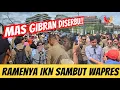 Lagu Mas Gibran ke IKN Disambut Para Wisatawan Ajak Foto Bareng