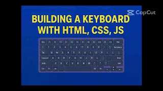 Building a 3D Interactive Keyboard with HTML CSS JavaScript Complete Project From Scratch